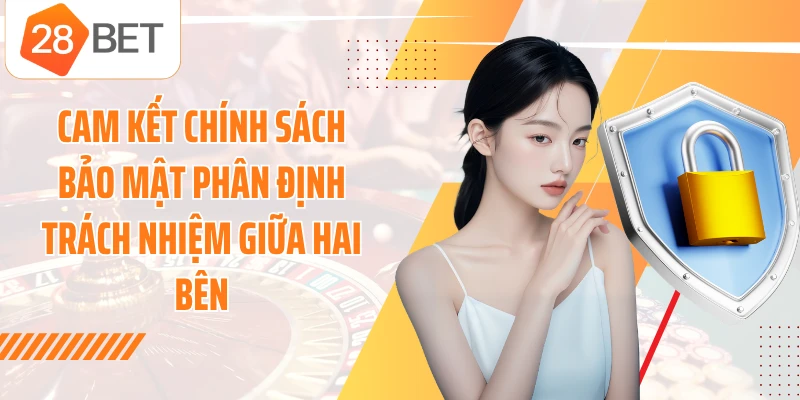 Cam kết chính sách bảo mật phân định trách nhiệm giữa hai bên