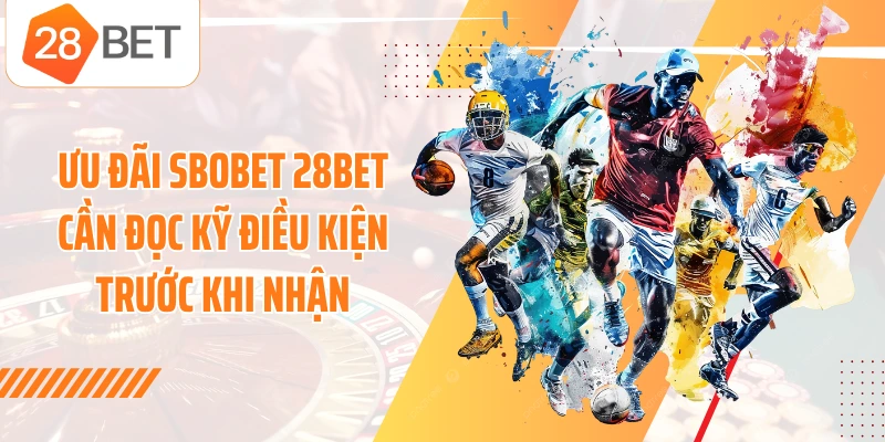 Ưu đãi SBOBET 28BET cần đọc kỹ điều kiện trước khi nhận
